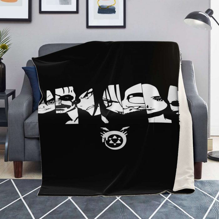 828a6c83cf976e7f13cc0277db2b82b1 blanket vertical lifestyle - Fullmetal Alchemist Merch