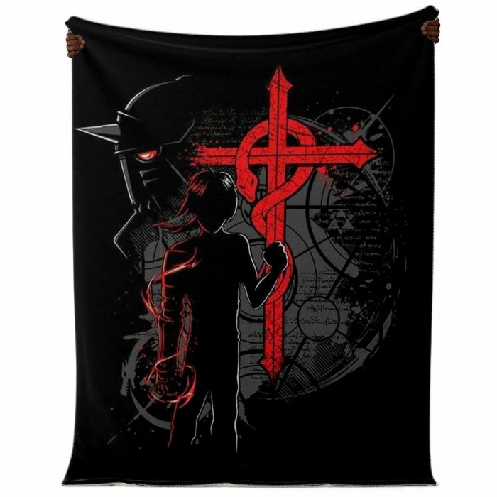 8d13fc31161cedf9e730ce4631ace52d blanket vertical neutral - Fullmetal Alchemist Merch