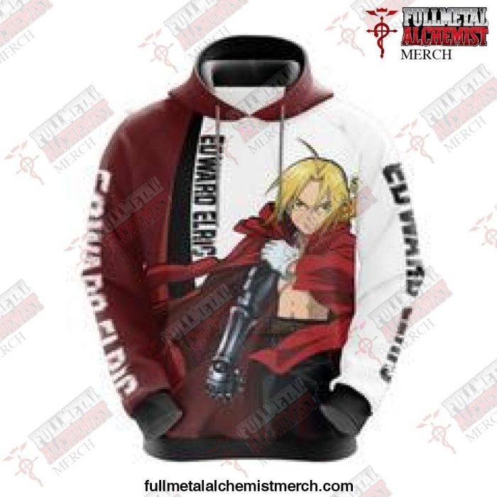 Edward Elric Fullmetal Alchemist 2021 3D Hoodie T-Shirt