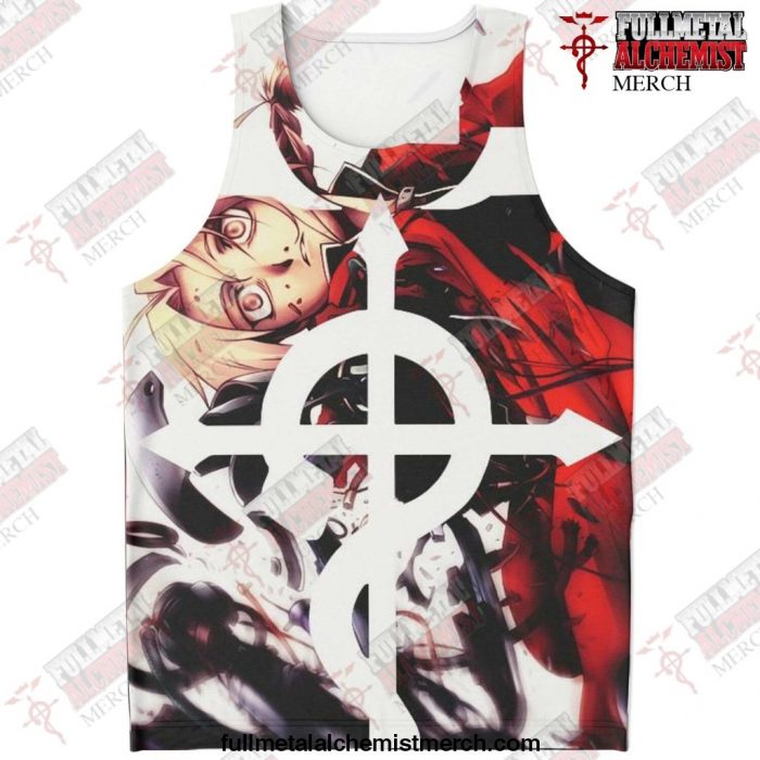 Edward Elric Fullmetal Alchemist Tank Top Xs Unisex - Aop