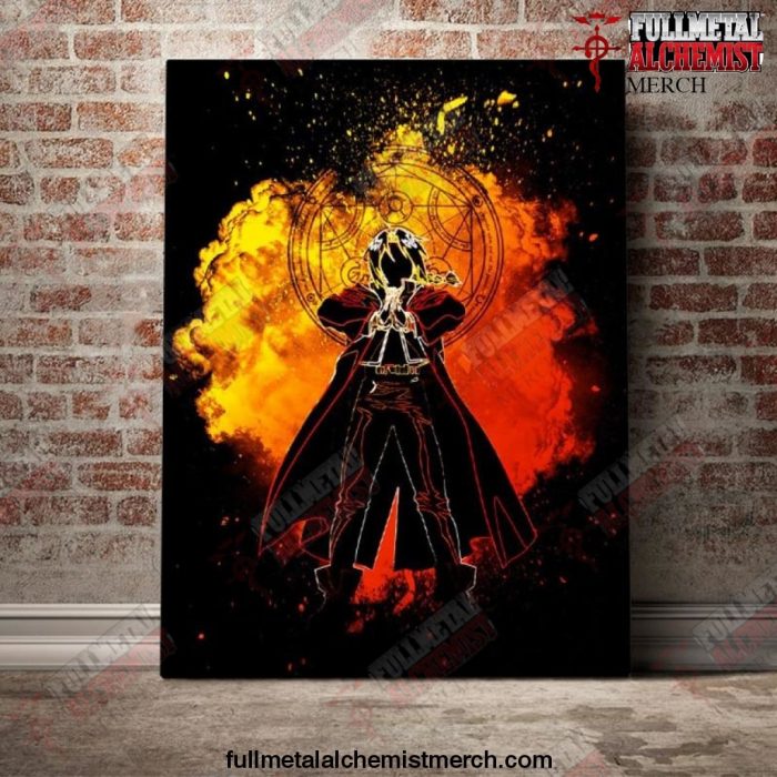 Fullmetal Alchemist Edward Elric Anime Poster