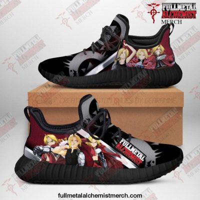 Fullmetal Alchemist Elric Reze Shoes Fullmetal Alchemist Anime Shoes Fan TT04 Men / US6 Official Anime Blanket Merch