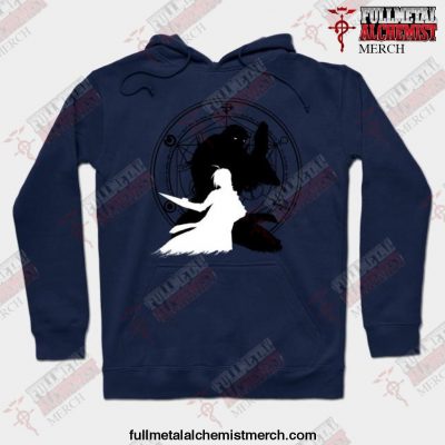 Fullmetal Alchemist Hoodie Navy Blue / S