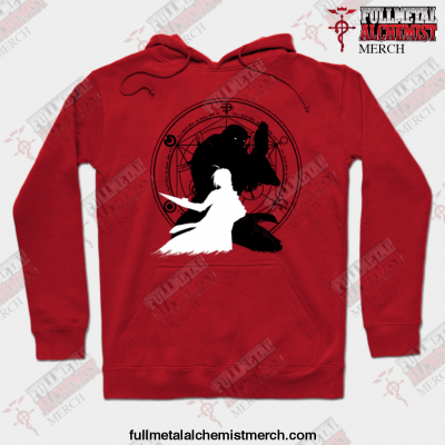 Fullmetal Alchemist Hoodie Red / S