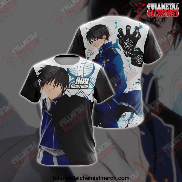 Fullmetal Alchemist Roy Mustang Unisex 3D T-Shirt