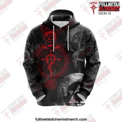 Fullmetal Alchemist Symbols 3D Hoodie T-Shirt