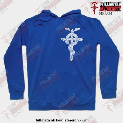 New Fullmetal Alchemist Symbol Hoodie Blue / S