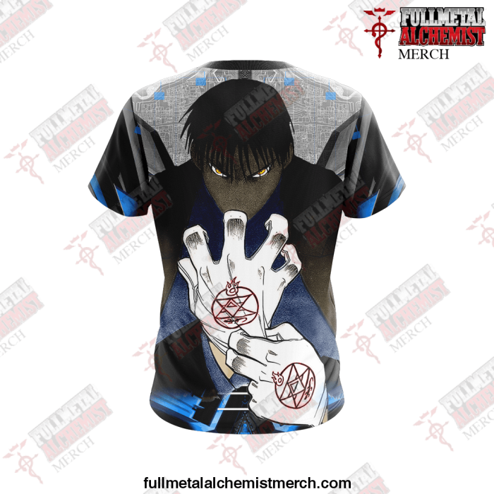 Roy Mustang Fullmetal Alchemist 3D T-Shirt