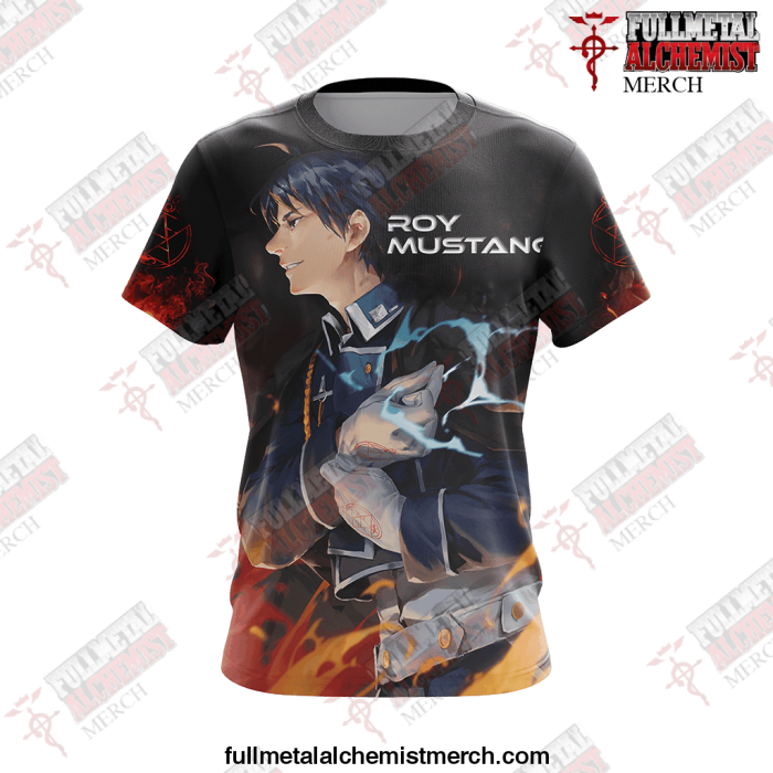 Roy Mustang Fullmetal Alchemist Unisex 3D T-Shirt