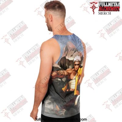 Scar Fullmetal Alchemist Tank Top Unisex - Aop