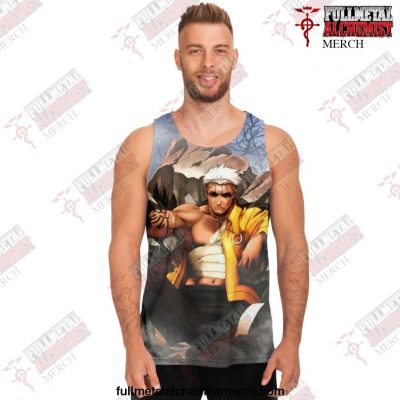 Scar Fullmetal Alchemist Tank Top Unisex - Aop