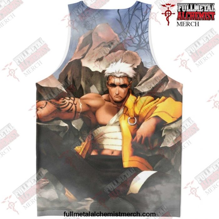 Scar Fullmetal Alchemist Tank Top Unisex - Aop