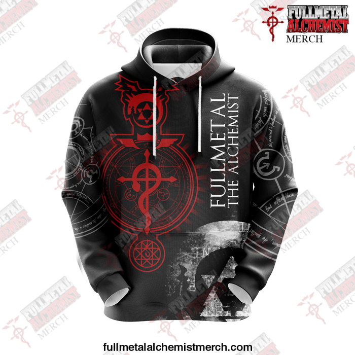 Symbbol Fullmetal Alchemist 3D Hoodie T-Shirt