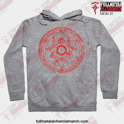 Transmutation 2021 Fullmetal Alchemist Hoodie Gray / S