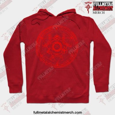 Transmutation 2021 Fullmetal Alchemist Hoodie Red / S