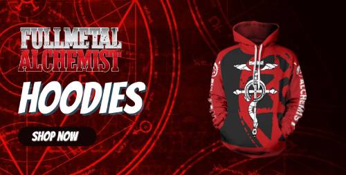 fullmetal alchemist hoodies