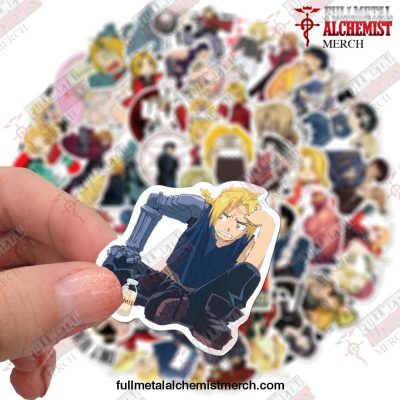 10/50Pcs Fullmetal Alchemist Stickers New Design