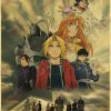 2020 Fullmetal Alchemist Kraft Paper Poster