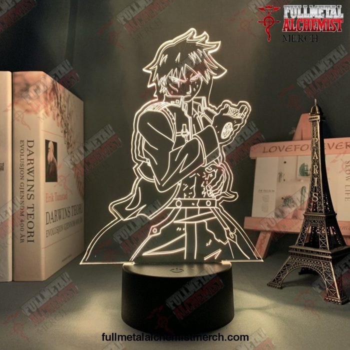 3D Lamp Fullmetal Alchemist Roy Mustang Led Light