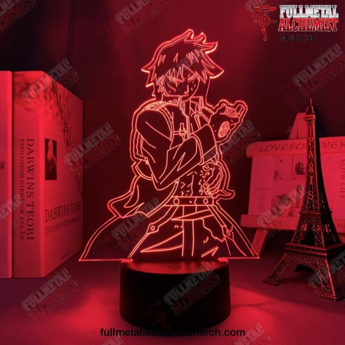 3D Lamp Fullmetal Alchemist Roy Mustang Led Light