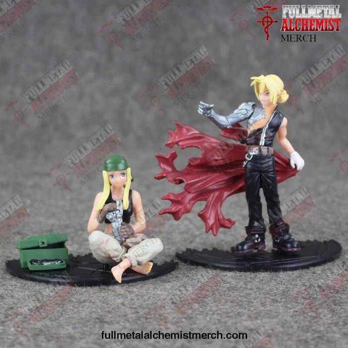 5Pcs/lot Fullmetal Alchemist Figure Toys