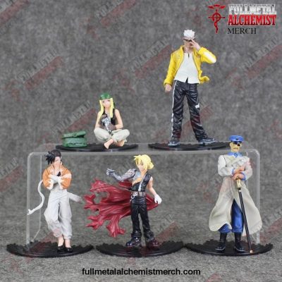 5Pcs/lot Fullmetal Alchemist Figure Toys