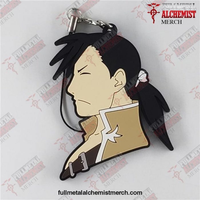 6.5Cm Fullmetal Alchemists Rubber Keychain 06