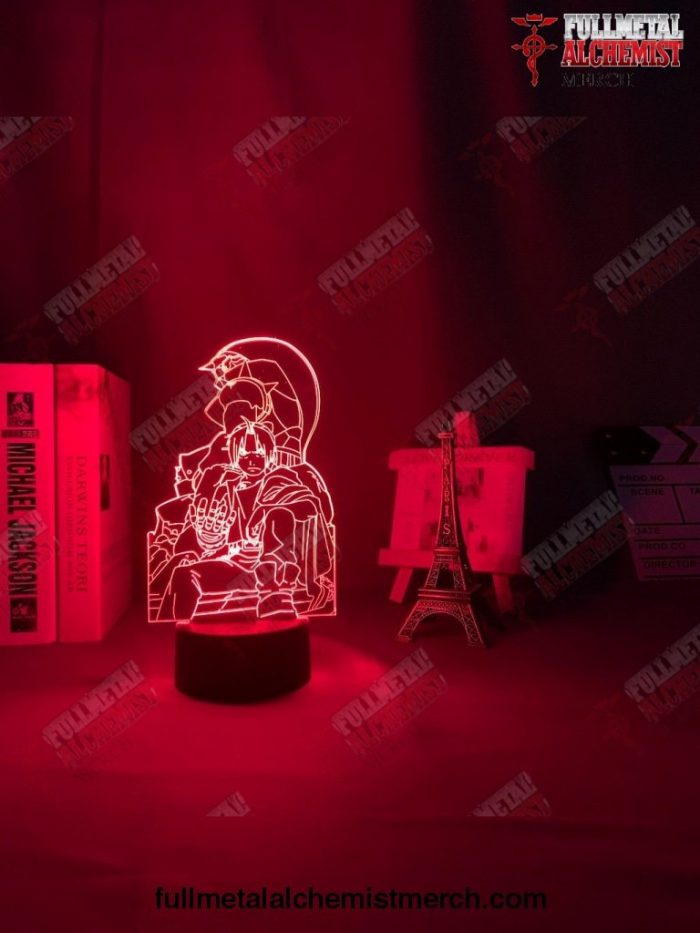 Fullmetal Alchemist Edward Elric & Alphonse Led Night Lamp