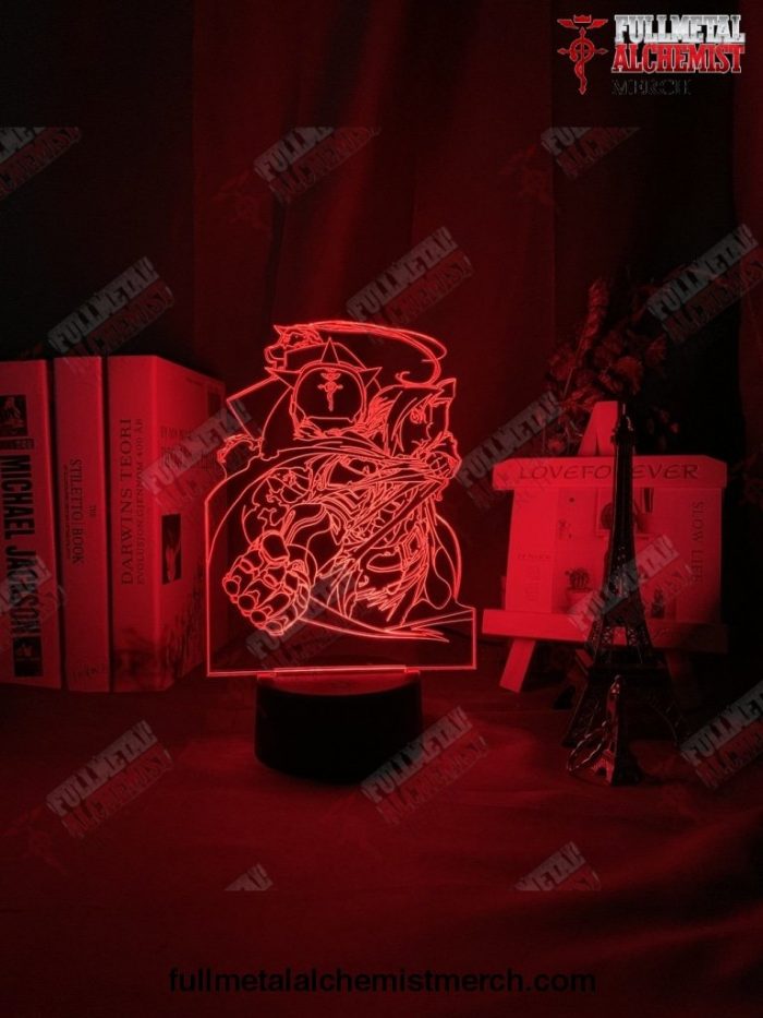 Fullmetal Alchemist Lamp - Edward Elric Figure Night Light Led