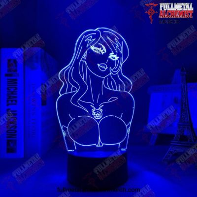 Fullmetal Alchemist Olivier Mira Armstrong 3D Lamp