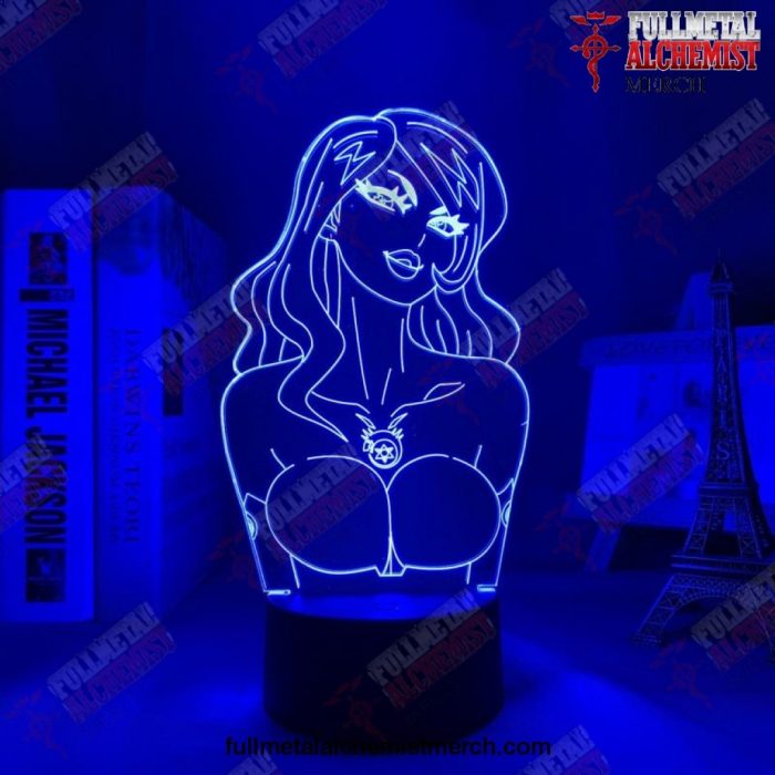 Fullmetal Alchemist Olivier Mira Armstrong 3D Lamp