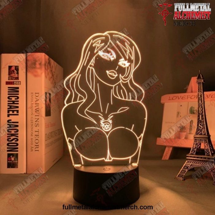 Fullmetal Alchemist Olivier Mira Armstrong 3D Lamp