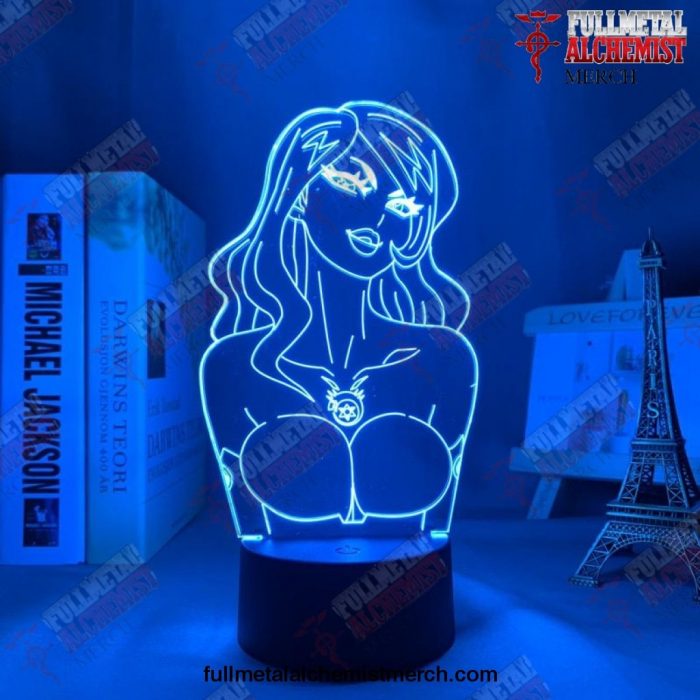 Fullmetal Alchemist Olivier Mira Armstrong 3D Lamp