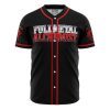 Elric FMA AOP Baseball Jersey AOP Baseball Jersey FRONT Mockup - Fullmetal Alchemist Merch