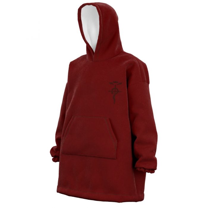 Oodie Oversized Blanket Hoodie front left 22 - Fullmetal Alchemist Merch