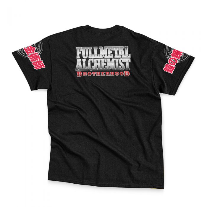 al Streetwear T Shirt Back wrinkly - Fullmetal Alchemist Merch