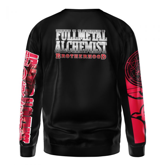 al Sweatshirt back - Fullmetal Alchemist Merch