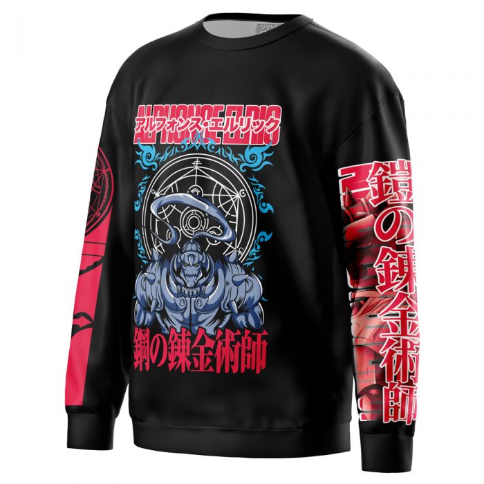 al Sweatshirt side - Fullmetal Alchemist Merch