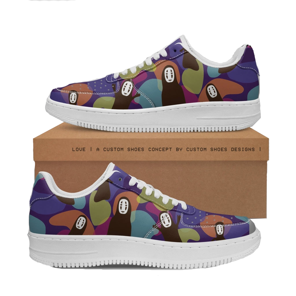 Studio Ghibli Spirited Away No Face AF1 Shoes