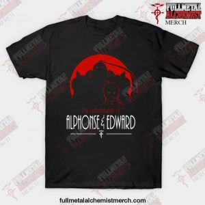 the adventures of alchemy t shirt black s 801 700x700 1 - Fullmetal Alchemist Merch