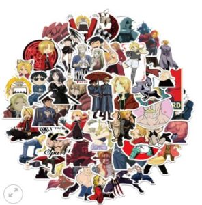 Fullmetal Alchemist Series Graffiti Stickers Suitable - Fullmetal Alchemist Merch