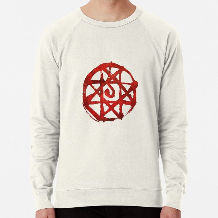 ssrcolightweight sweatshirtmensoatmeal heatherfrontsquare productx1000 bgf8f8f8 3 - Fullmetal Alchemist Merch